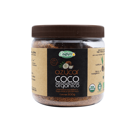 Imagen de Azúcar de coco orgánico Enature 300g