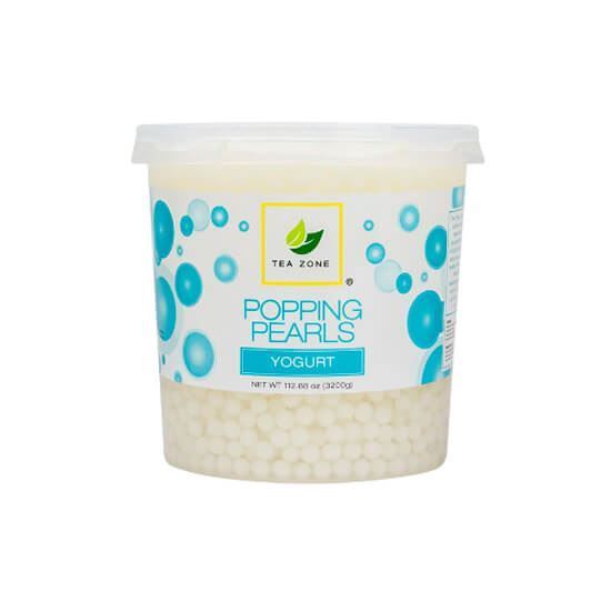Imagen de Perlas explosivas sabor yogurt Tea Zone Popping Pearls 3.2kg