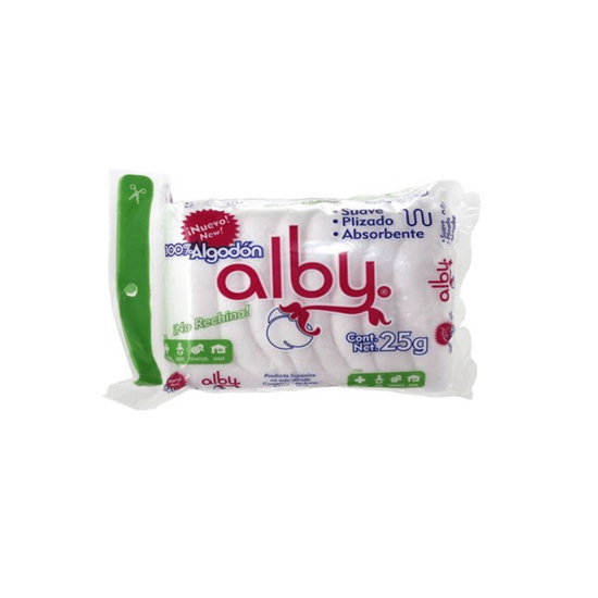 Imagen de Algodón plisado absorbente Alby 25g