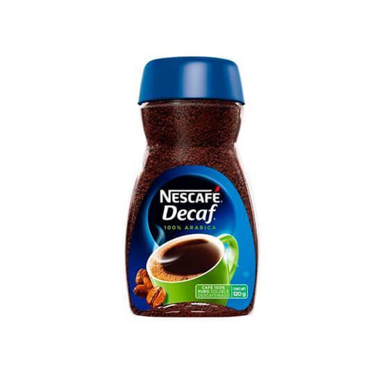 Imagen de Café descafeinado soluble Nescafé Decaf 120g
