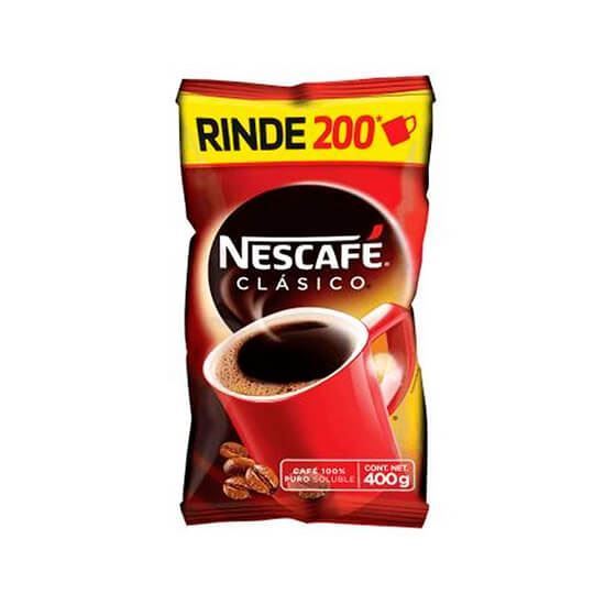 Imagen de Café soluble Nescafé clásico en bolsa 400g