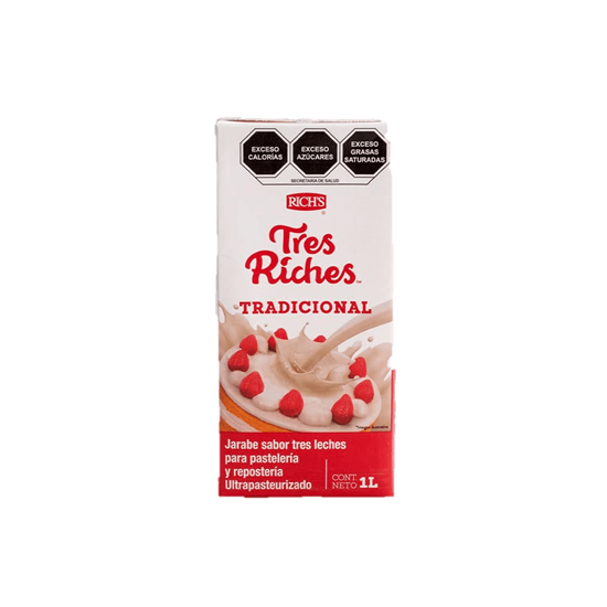 Imagen de Jarabe sabor tres leches Rich's Tres Riches Tradicional 1L