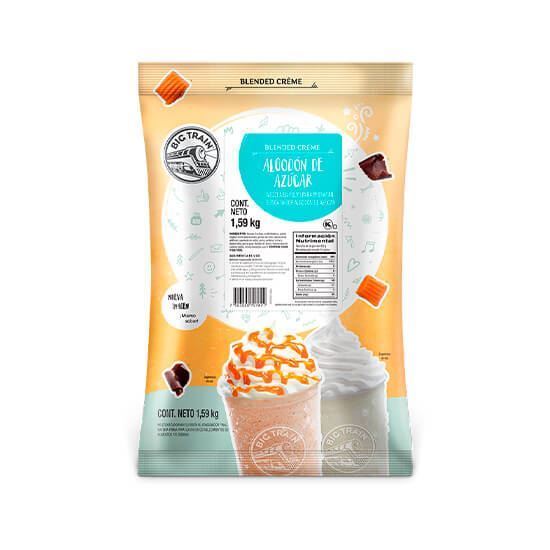 Imagen de Base en polvo para bebidas sabor algodón de azúcar Big Train 1.59kg