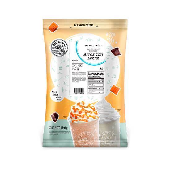 Imagen de Base en polvo para bebidas sabor arroz con leche Big Train 1.59kg