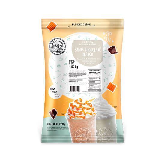 Imagen de Base en polvo para bebidas sabor chocolate blanco Big Train 1.59kg