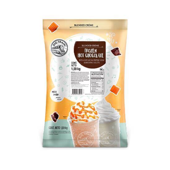 Imagen de Base en polvo para bebidas sabor chocolate oscuro Big Train 1.59kg