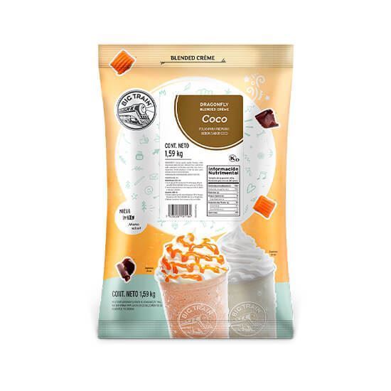 Imagen de Base en polvo para bebidas sabor coco Big Train 1.59kg