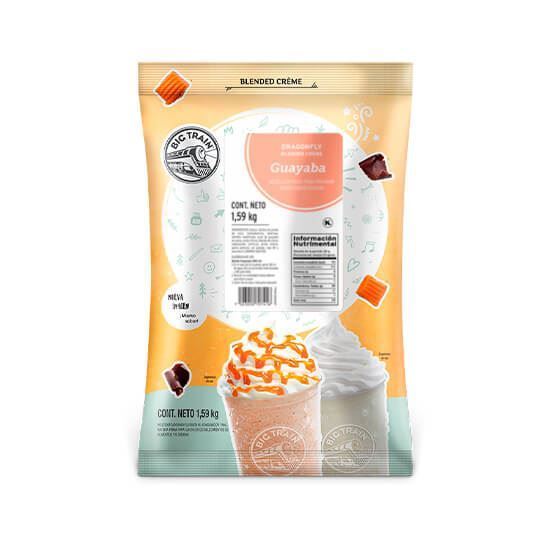 Imagen de Base en polvo para bebidas sabor guayaba Big Train 1.59kg