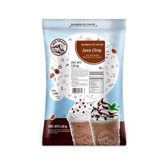 Imagen de Base en polvo para bebidas sabor java chip Big Train 1.59kg