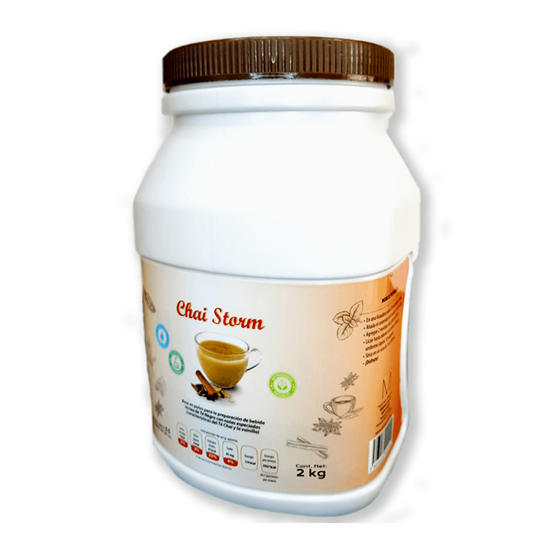 Imagen de Polvo para preparar bebida especiada sabor chai storm Versem 2kg