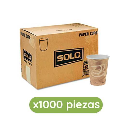 Imagen de Vasos desechables térmicos modelo mistique de 12oz (354ml) Solo Cup 1000 pzas