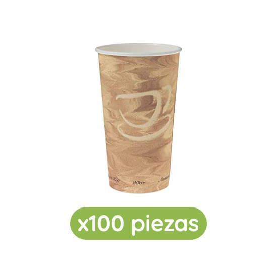Imagen de Vasos desechables térmicos modelo mistique de 20oz (591ml) Solo Cup 100 pzas