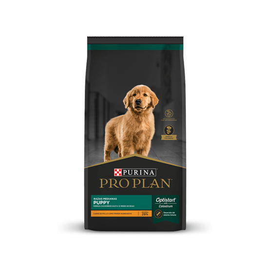 Imagen de Alimento para perro cachorro razas medianas ProPlan pollo 3kg
