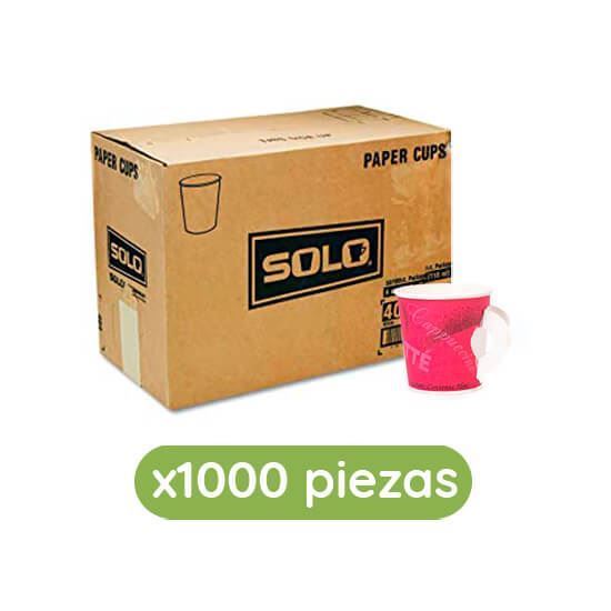 Imagen de Vasos térmicos modelo bistro de 4oz (118ml) con asa Solo Cup 1000 pzas