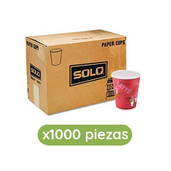 Imagen de Vasos desechables térmicos modelo bistro de 10oz (295ml) Solo Cup 1000 pzas
