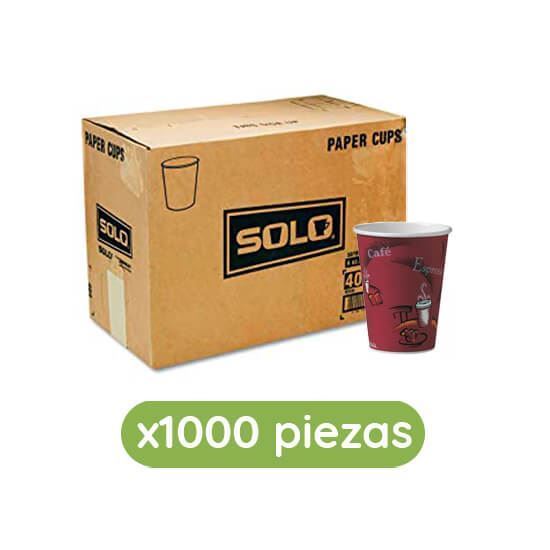 Imagen de Vasos térmicos modelo bistro de 12oz (354ml) Solo Cup 1000 pzas