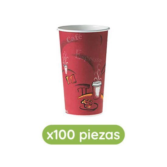 Imagen de Vasos térmicos modelo bistro de 20oz (591ml) Solo Cup 100 pzas