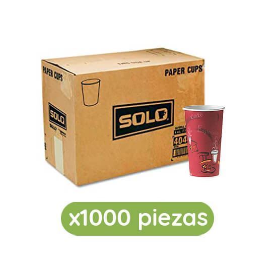 Imagen de Vasos desechables térmicos modelo bistro de 20oz (591ml) Solo Cup 1000 pzas