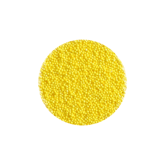 Imagen de Perlas comestibles color amarillo mini a granel