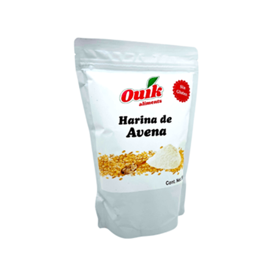 Imagen de Harina de avena sin gluten Ouik 500g