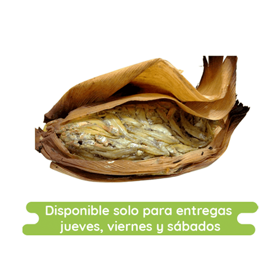 Imagen de Tamal de charales (230g aprox.)