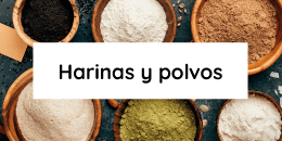 Ver productos en categoría Harinas y polvos