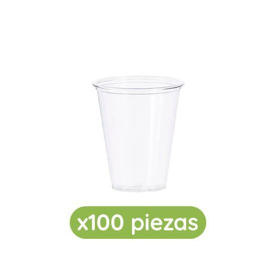 Imagen de Vaso desechable PET cristal de 7oz (207ml) Solo Cup 100 pzas