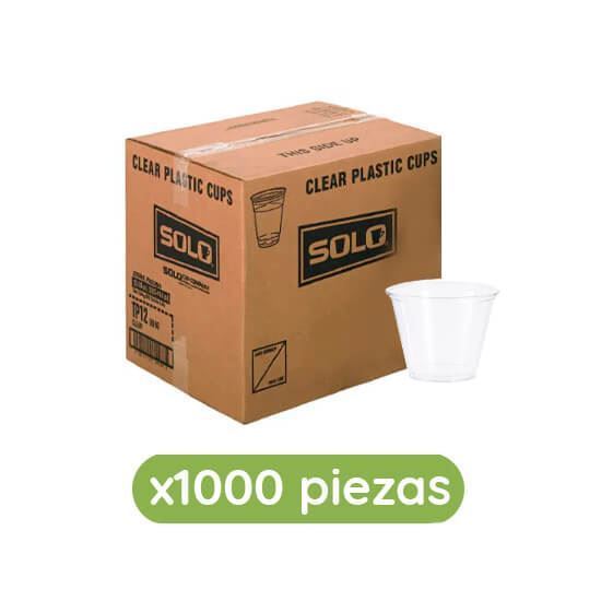Imagen de Vaso PET cristal perfil bajo de 9oz (266ml) Solo Cup 1000 pzas