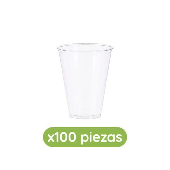 Imagen de Vaso desechable PET cristal de 9oz (266ml) Solo Cup 100 pzas
