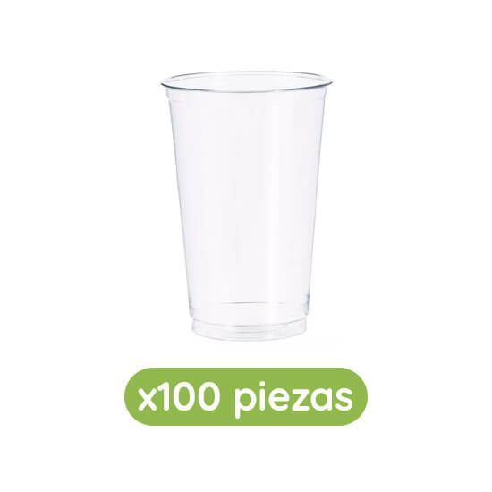 Imagen de Vaso desechable PET cristal de 20oz (591ml) Solo Cup 100 pzas