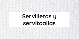 Ver productos en categoría Servilletas y servitoallas