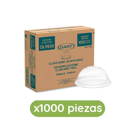 Imagen de Tapa domo con orificio para vaso de 14oz Solo Cup 1000 pzas