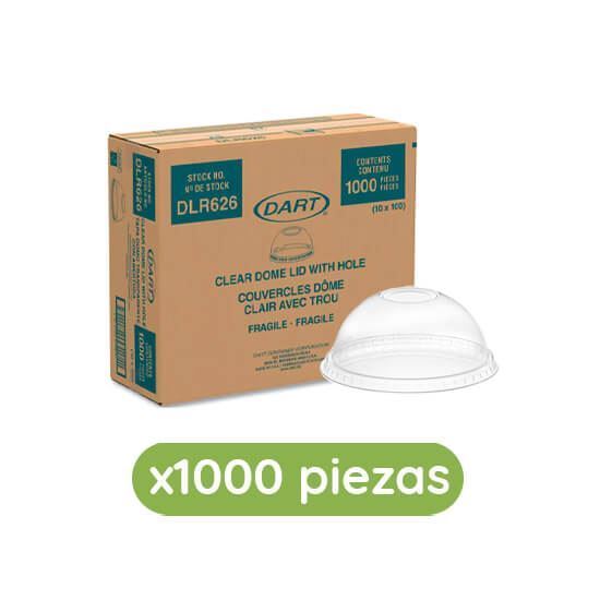 Imagen de Tapa domo con orificio para vaso de 20oz Solo Cup 1000 pzas