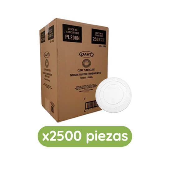 Imagen de Tapa plana con orificio para vaso de 12oz Solo Cup 2500 pzas