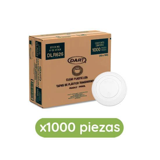 Imagen de Tapa plana con orificio para vaso de 14oz Solo Cup 1000 pzas