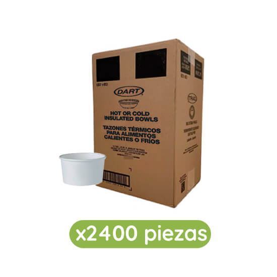 Imagen de Tazón de cartón de 3.5oz Solo Cup 2400 pzas