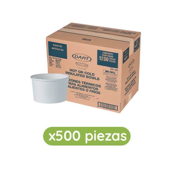 Imagen de Tazón de cartón de 12oz Solo Cup 1200 pzas