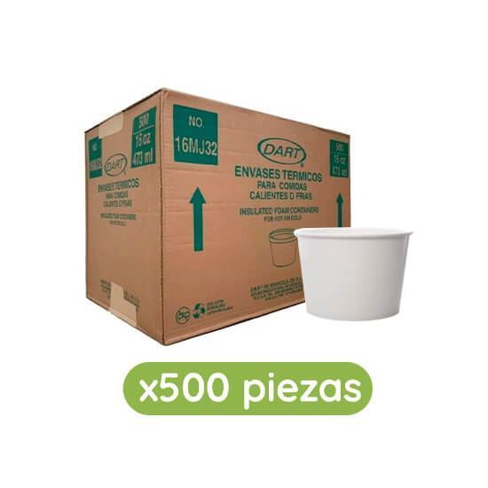 Imagen de Tazón de cartón de 16oz Solo Cup 500 pzas