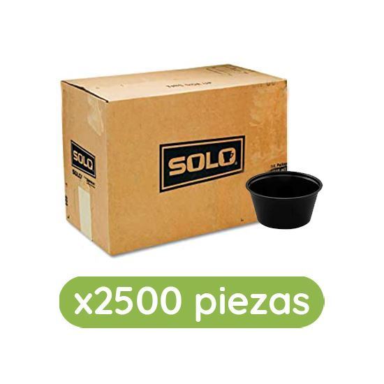 Imagen de Souflera negra de 2oz Solo Cup 2500 pzas