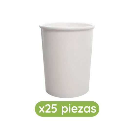 Imagen de Contenedor de cartón de 1L Solo Cup 25 pzas