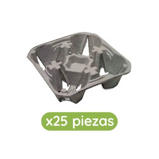 Imagen de Charola porta vasos para 4 Solo Cup 25 pzas