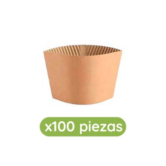 Imagen de Fajilla desechable armada para vaso Solo Cup 100 pzas