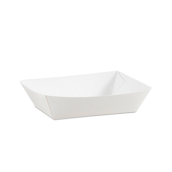 Imagen de Charola chica color blanco 21 x 13 x 35 cm