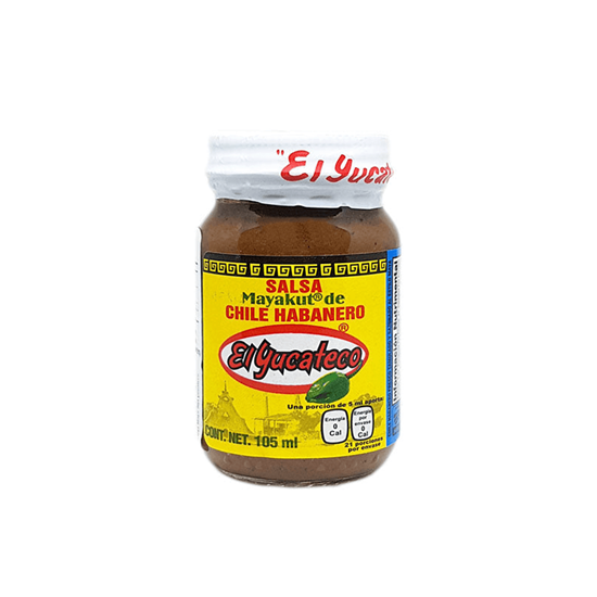 Imagen de Salsa mayakut de chile habanero El Yucateco 105ml