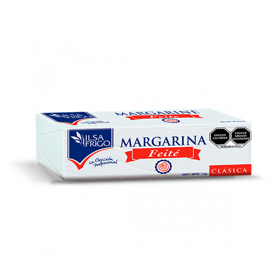 Imagen de Margarina para panificación y repostería Ilsa Frigo Feité 1kg