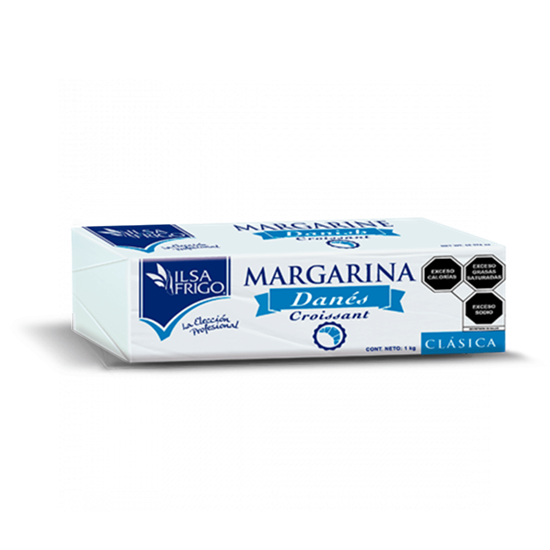 Imagen de Margarina para panificación y repostería Ilsa Frigo danés 1kg