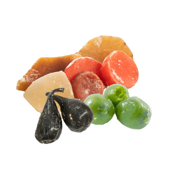 Imagen de Fruta cristalizada mixta (domo de 1kg aprox.)