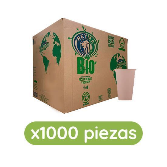 Imagen de Vaso biodegradable de 8oz Bio Reyma 1000 pzas