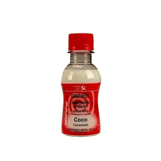 Imagen de Saborizante artificial concentrado de coco Castells 120ml