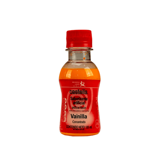 Imagen de Saborizante artificial concentrado de vainilla Castells 120ml